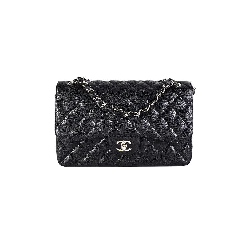 Chanel Jumbo Caviar Black