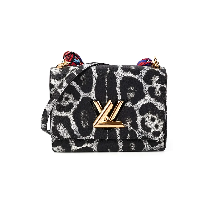 Louis Vuitton Twist MM Leopard Bag