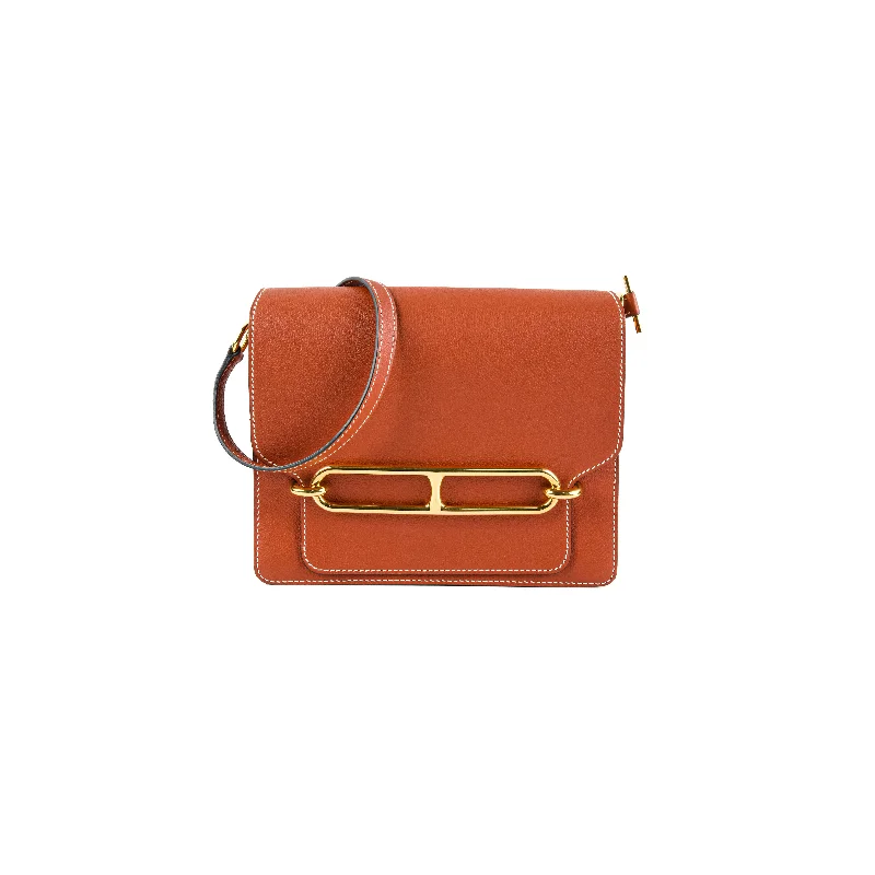 Hermes Roulis 23 Evercolour Brick Crossbody Bag X Stamp