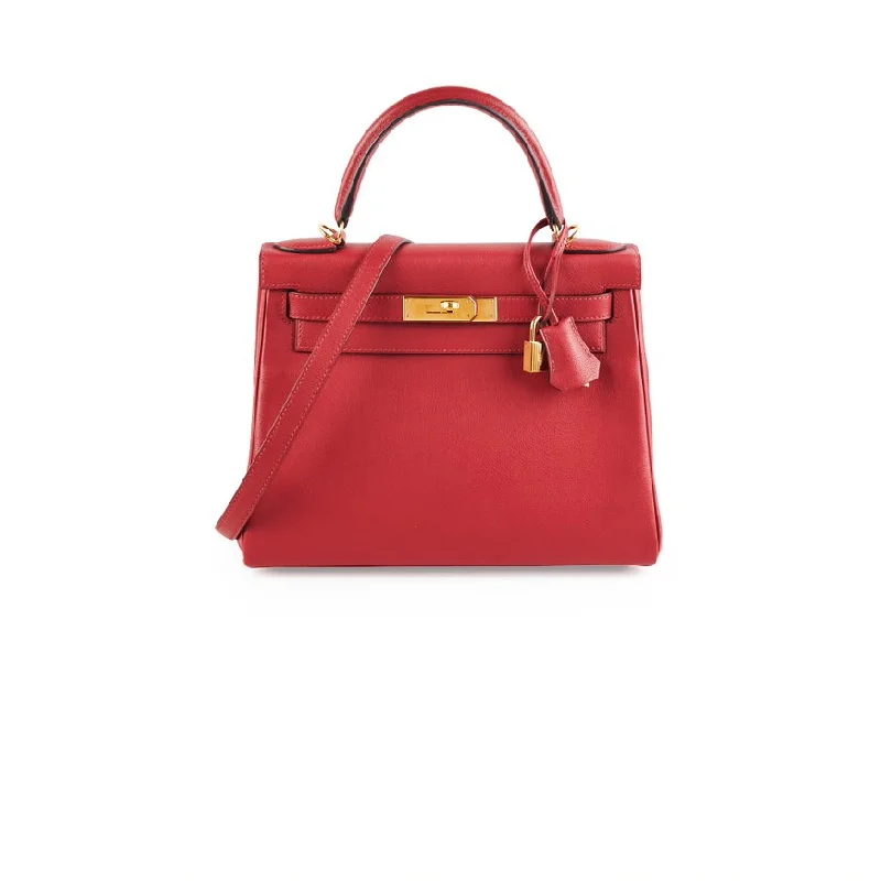 Hermes Kelly 28 EverColour Rogue Grenat - X Stamp