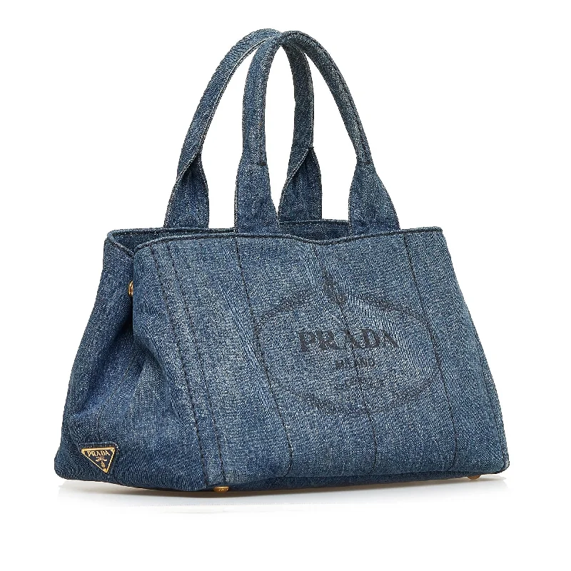 Prada Canapa Logo Tote Bag uFB4r7