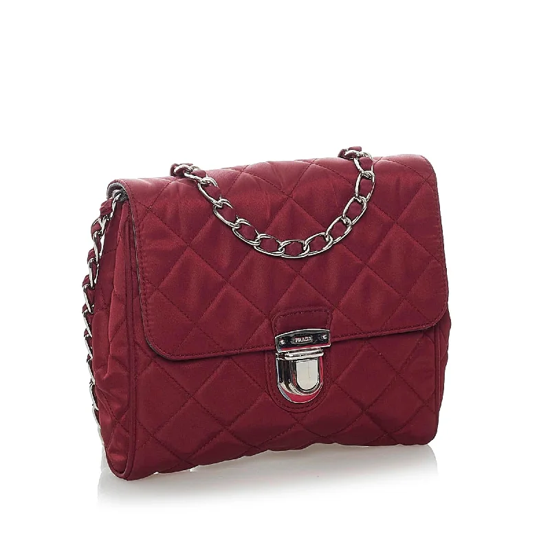 Prada Impuntu Tessuto Chain Crossbody Bag 30790