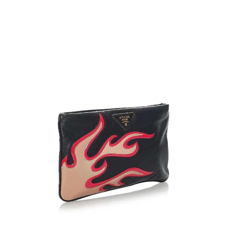 Prada Leather Clutch Bag 29402