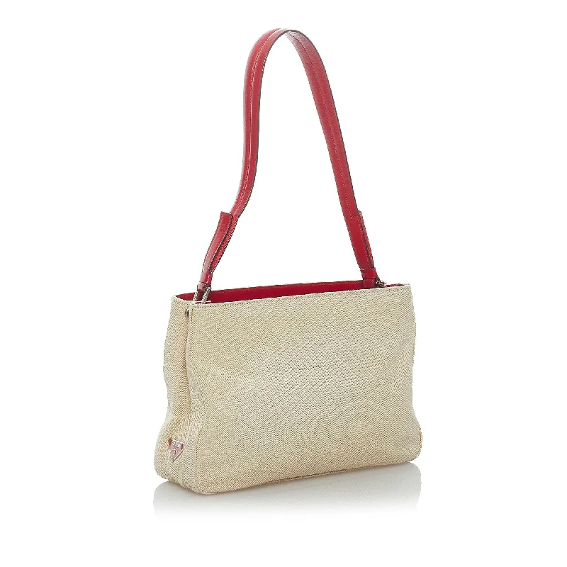 Prada Canvas Shoulder Bag 29997