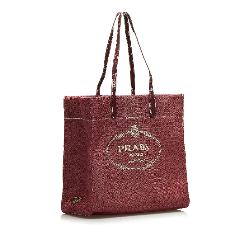 Prada Canapa Neoprene Tote KuCwpS