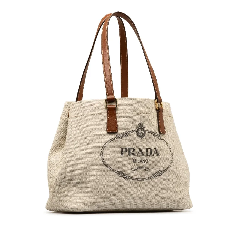 Prada Canapa Logo Tote Bag ONkbKJ