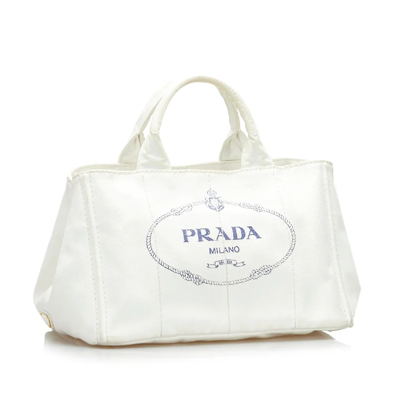 Prada Canapa Logo Satchel OJ00DO