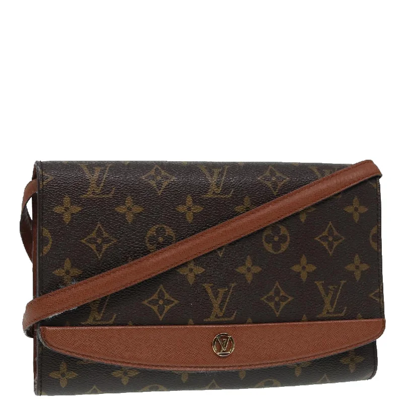 LOUIS VUITTON Monogram Bordeaux 24 Shoulder Bag M51798 LV Auth 87234