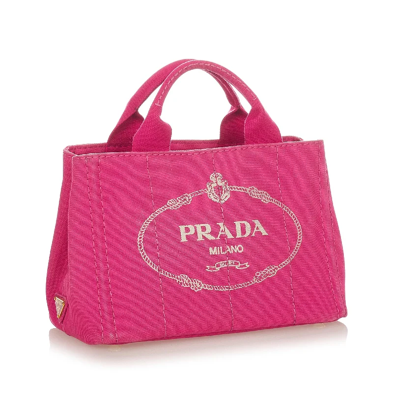 Prada Canapa Logo Handbag 25393