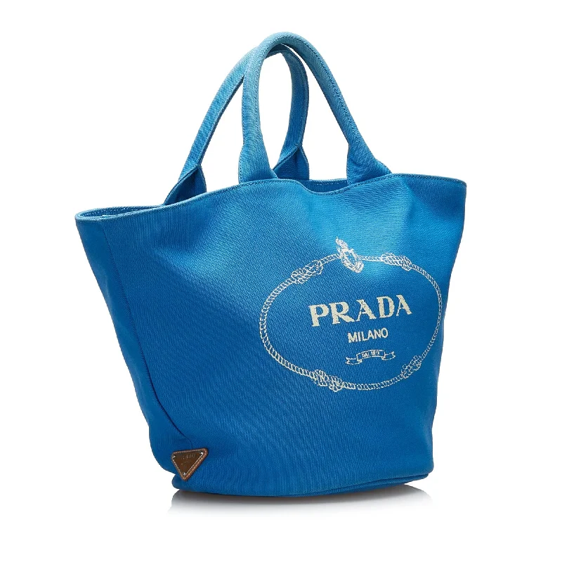 Prada Canapa Logo Satchel dpbnrP