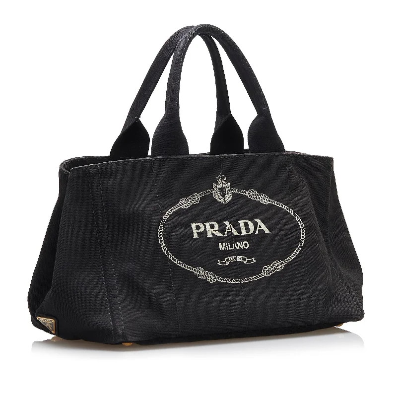 Prada Canapa Logo Tote 36972