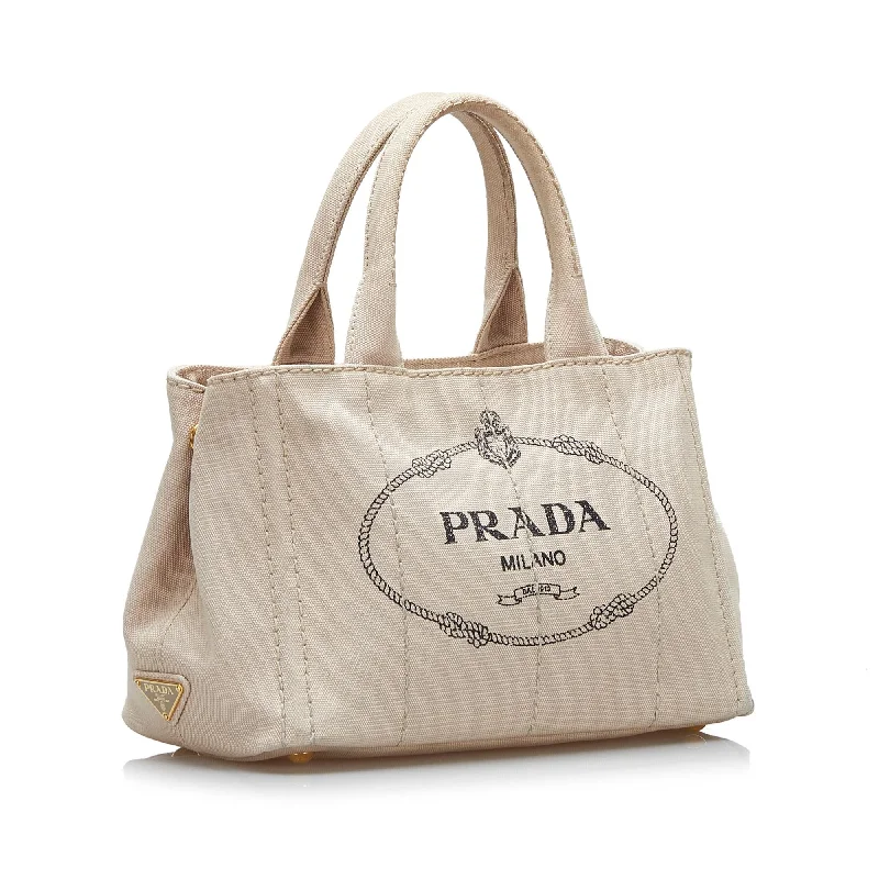 Prada Canapa Logo Satchel KA7fIK