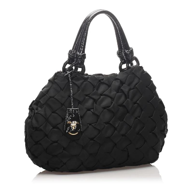 Prada Gathered Nylon Shoulder Bag 27598