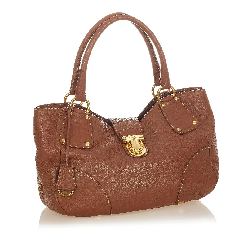 Prada Leather Handbag 31811