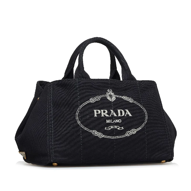 Prada Canapa Logo Satchel 7VOK0j