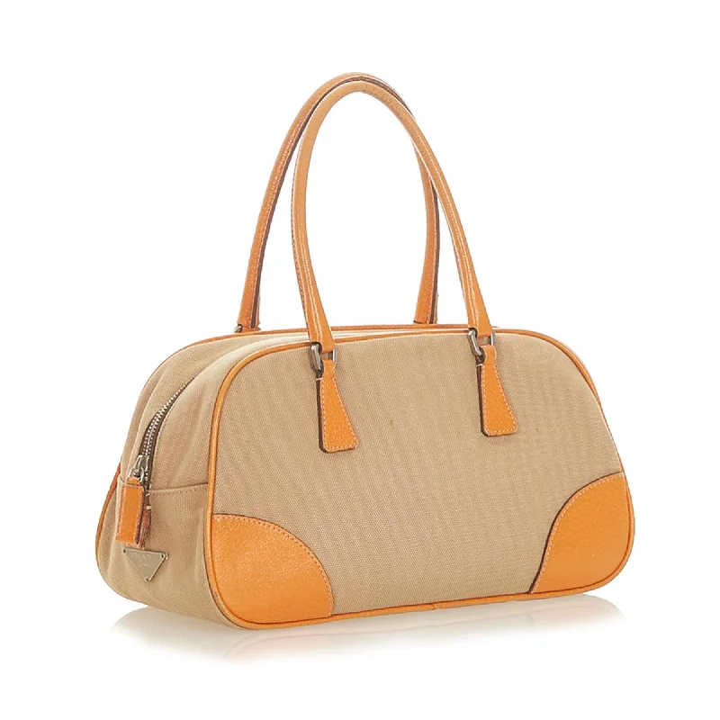 Prada Canvas Handbag 19634