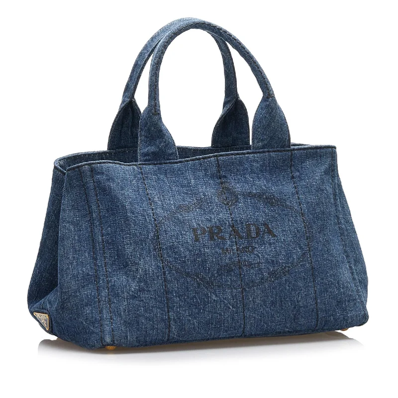 Prada Canapa Logo Tote 37097