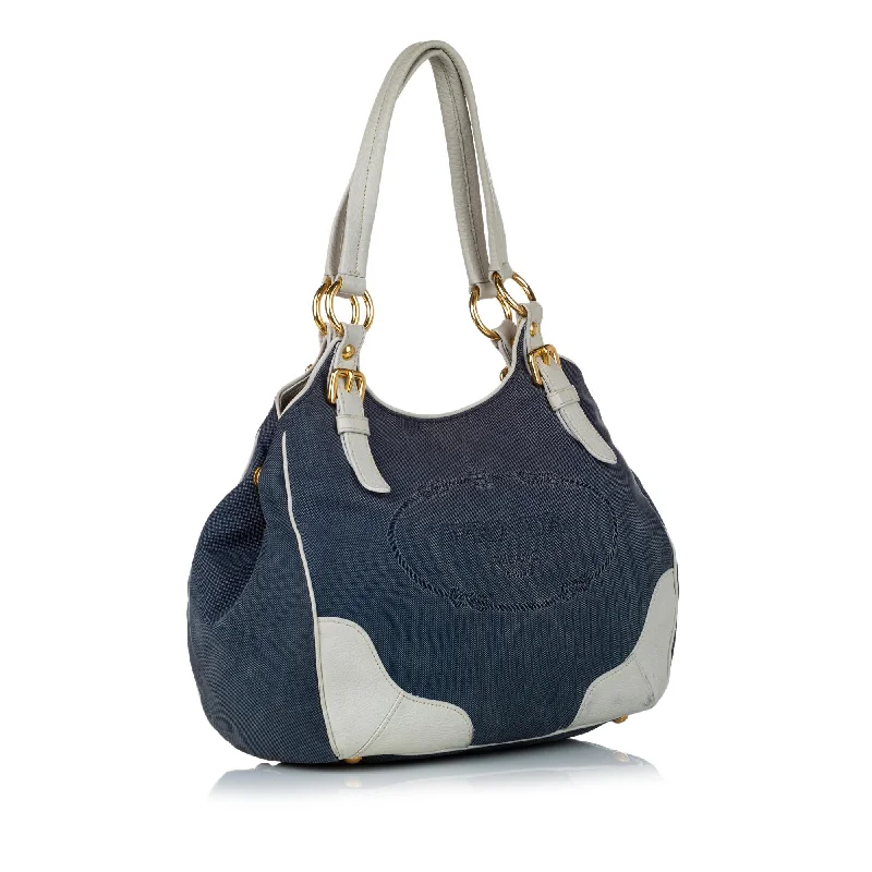 Prada Canvas Tote Bag 29432