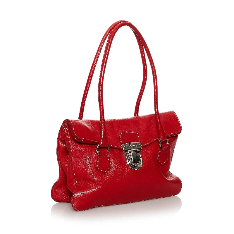 Prada Easy Leather Shoulder Bag 29947