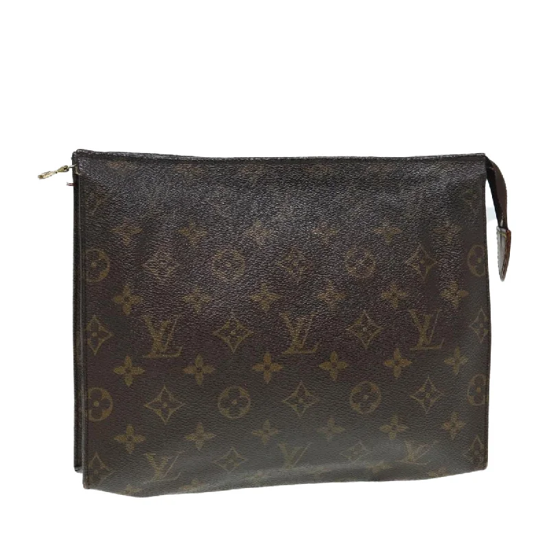 LOUIS VUITTON Monogram Poche Toilette 26 Pouch M47542 LV Auth bs16866