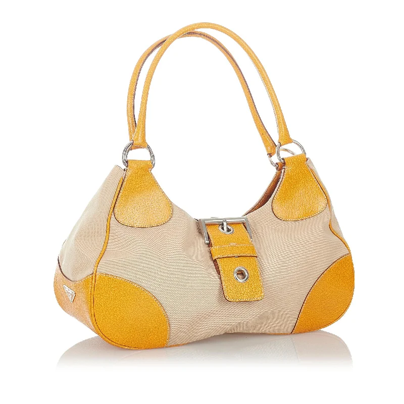 Prada Canvas Shoulder Bag 26816