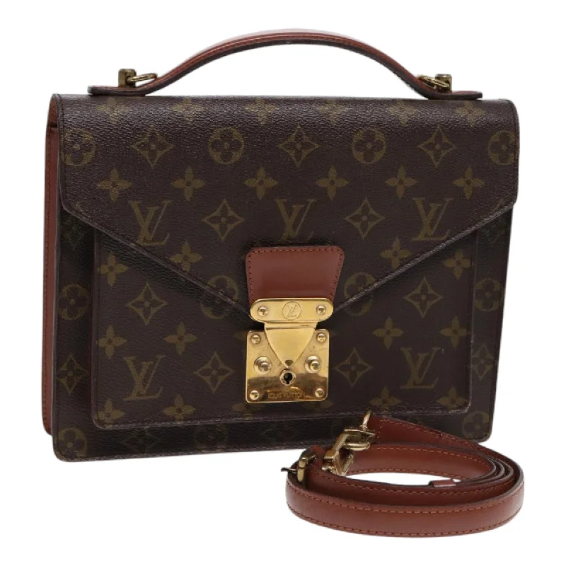 LOUIS VUITTON Monogram Monceau 26 Shoulder Bag M51187 LV Auth 86623