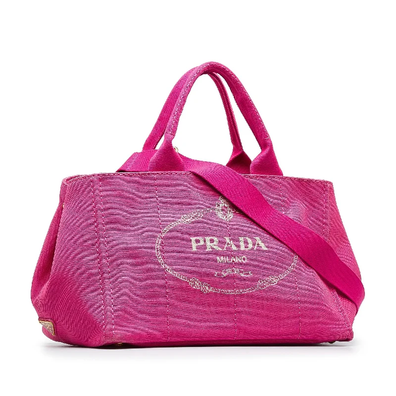 Prada Canapa Logo Satchel 57Mzas