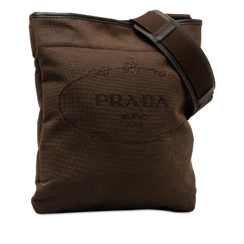 Prada Canapa Logo Crossbody ZJyFzS