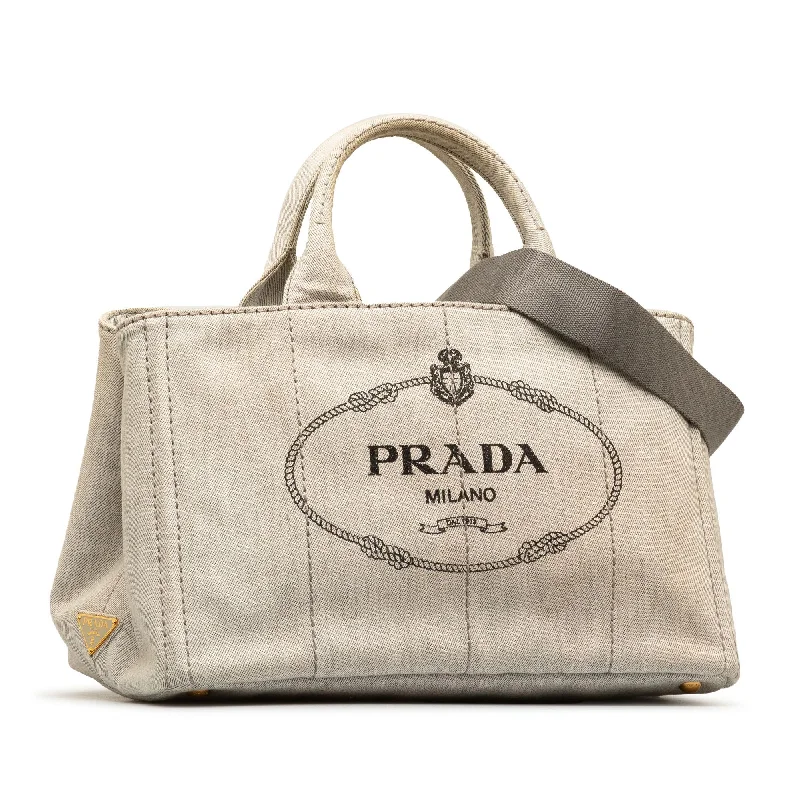 Prada Canapa Logo Satchel KFOu8O