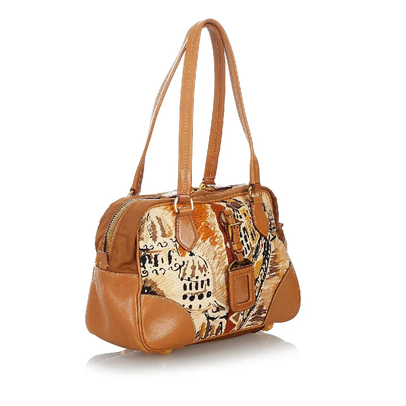 Prada Canapa St. Venezia Shoulder Bag 27036