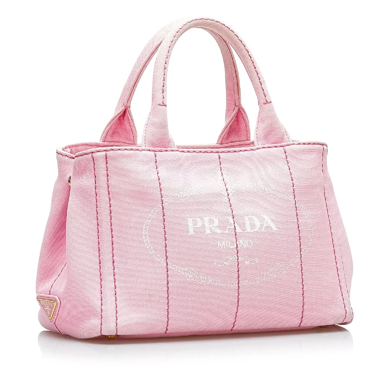 Prada Canapa Logo Satchel oroDew