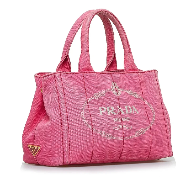 Prada Canapa Logo Satchel nY4K5U