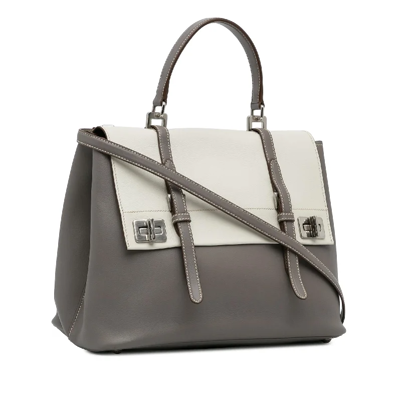 Prada City Calf Satchel iZngIu