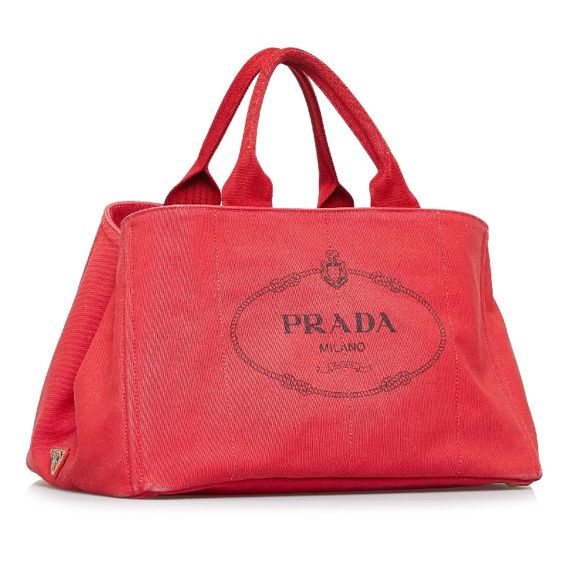 Prada Canapa Logo Tote Bag sI36o0