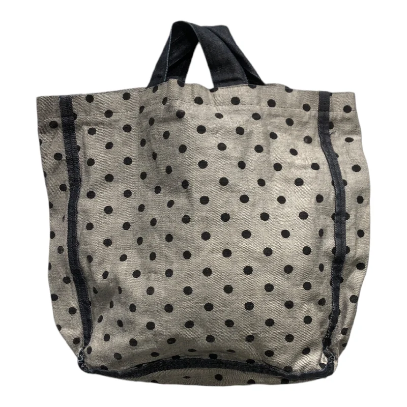 COMME des GARCONS/Tote Bag/Polka dot/Cotton/BLU/