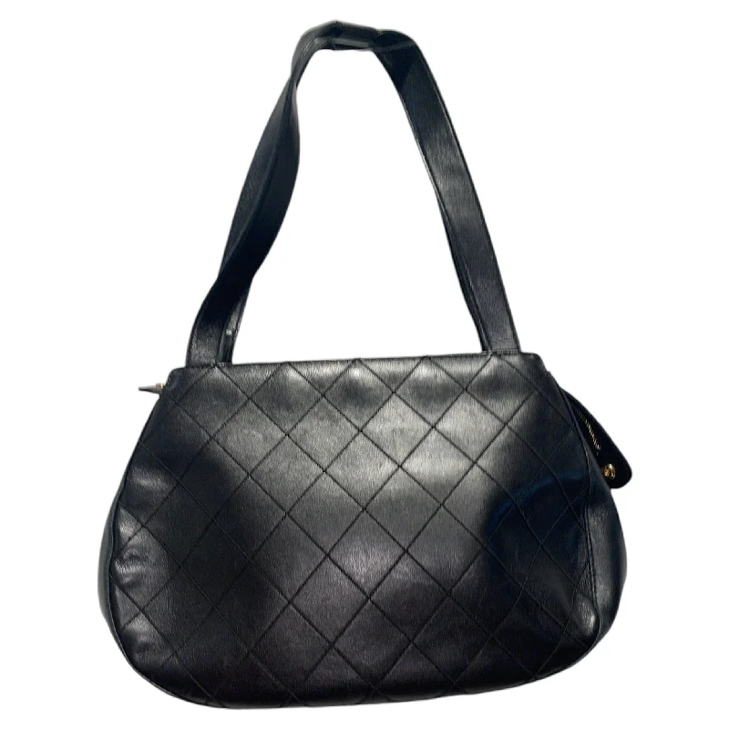 CHANEL/Bag/BLK/CALFSKIN LEATHER