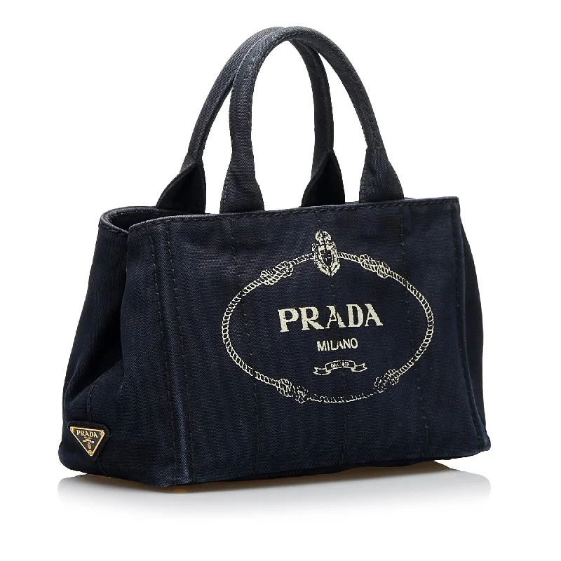 Prada Canapa Logo Satchel MmCtYm