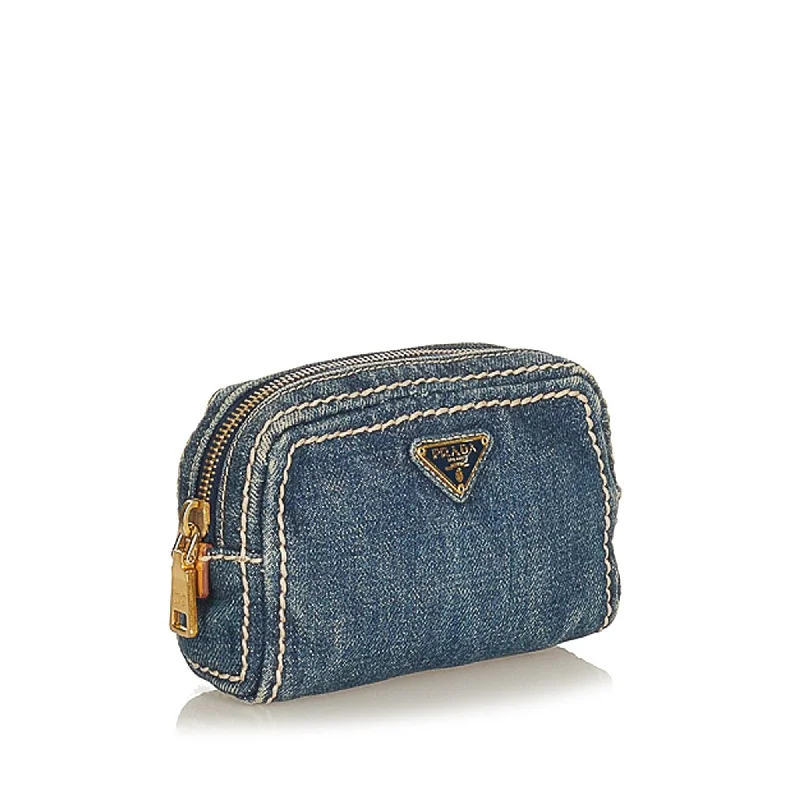 Prada Denim Pouch 26840