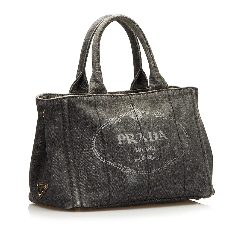 Prada Canapa Logo Satchel 35889